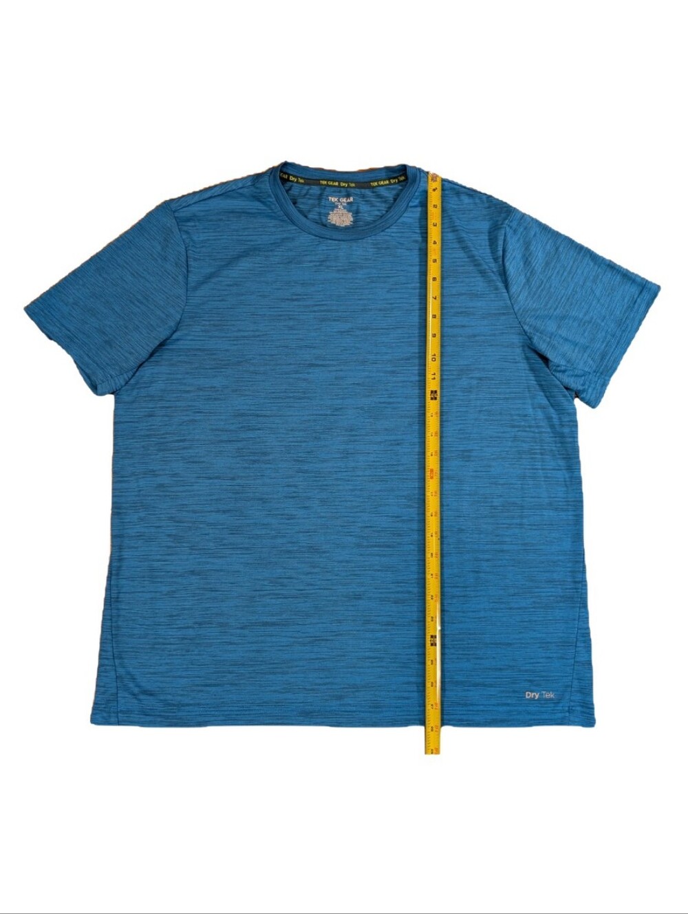 Tek Gear DryTek Blue Heathered Athletic Performance T-Shirt Size Men's XL - Picture 3 of 6